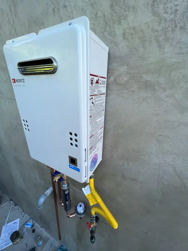 Tankless water heater installation for Lees Mill homes